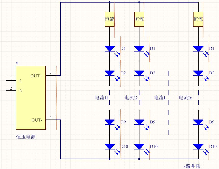 led灯驱动器原理图片