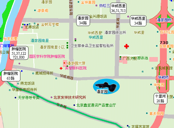 潘家园地理位置图片